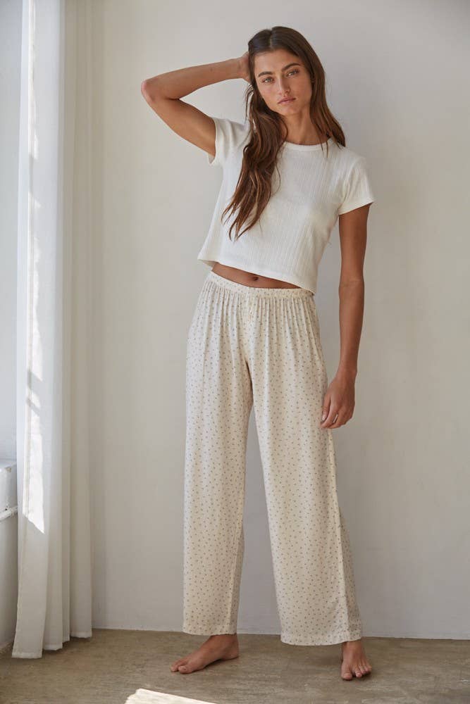 Pointelle Short Sleeve